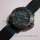 Perfect Replica Panerai Luminor Submersible PAM 00960 Black Steel Case Blue Leather 47mm Watch (8)_th.jpg